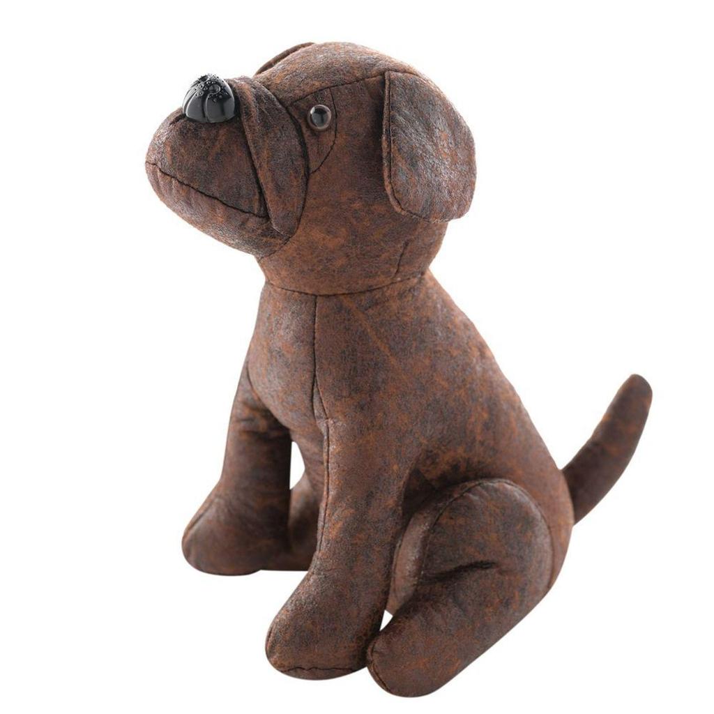 Hestia Brown Sitting Dog Door Stop