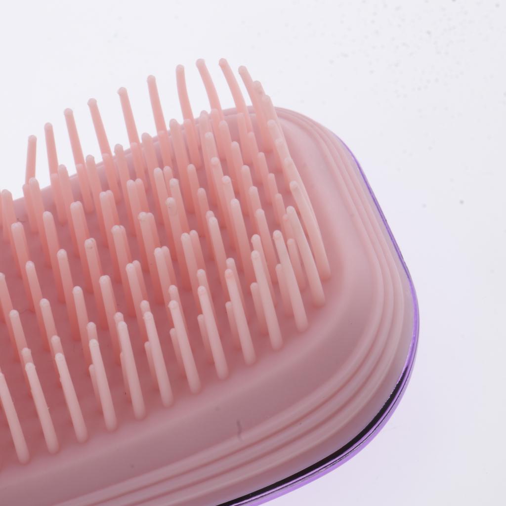 Detangling Massage Hairbrush Anti Static Scalp Comb Mini Travel Hairbrush for Hair Styling Tools