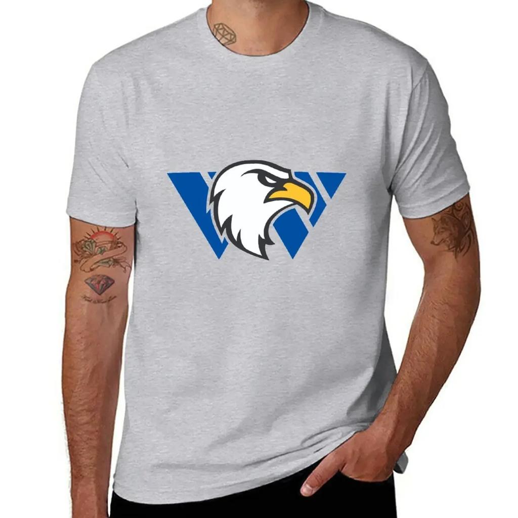 College Team Basketball with Williams Baptist Logo T-Shirt cute tops animal prinfor boys slim fit t shirts for men