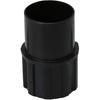 BQLZR 23.5mm OD Black Plastic Sax End Plug Saxophone Plug for Alto Saxophone Pack of 5