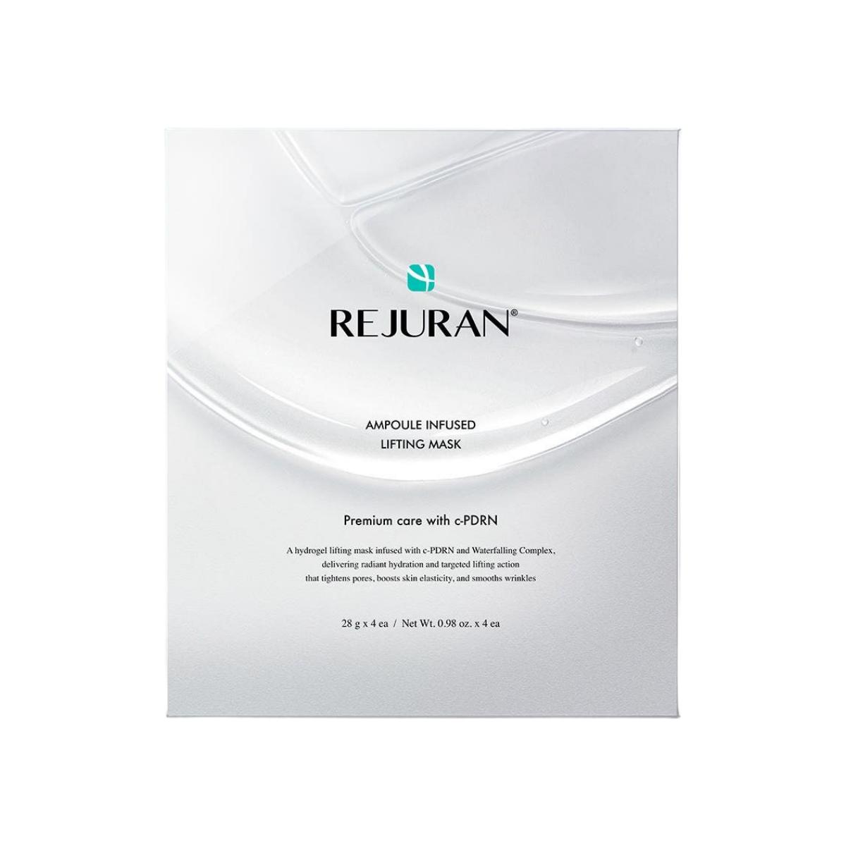 

REJURAN Ampoule Infused Lifting Mask Firming & Nourishing Facial Sheet Mask 4 Sheets