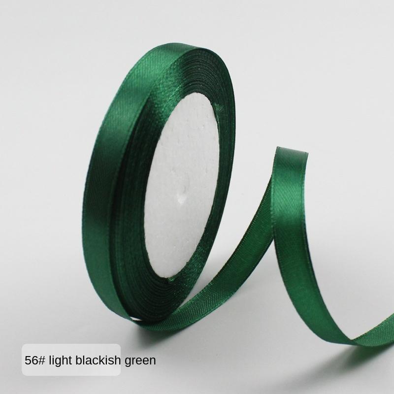 

25 ярдов/рулон (22 метра) Атласные ленты для упаковки подарков на свадьбу, день рождения, вечеринку, Рождество, Хэллоуин, фестиваль, самодельные ленты для поделок 6mm