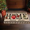 Autumn Entrance Floor Mat Holiday Indoor and Outdoor Welcome Mat Anti-Slip Kitchen Bedroom Carpet Home Decoration