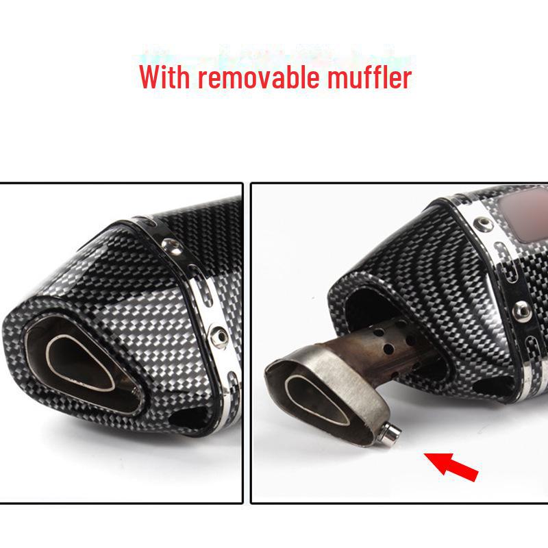 Motorcycle Sport Sound Wave Exhaust Horizon 250 Ninja 350 Lifan KPR Breeze 150NK