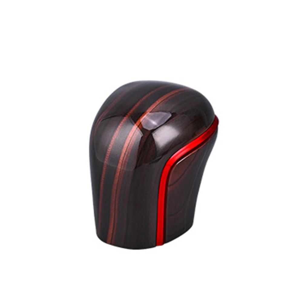 2Pcs Carbon Fiber Car Gear Shift Knob Cover Lever Stick Head For Toyota Corolla 2019-2025 Camry 2018-2025 Car Accessories Trim