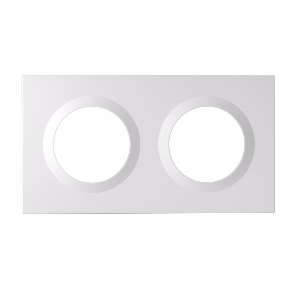 SONOFF EF2G 2-Gang Wall Switch Frame Plastic Junction Box Module Enclosure, 157x86mm