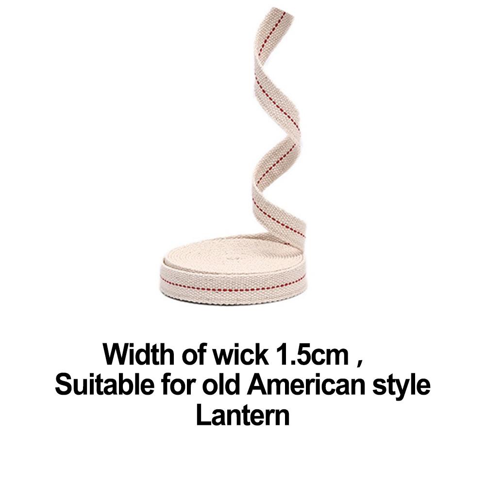 1m  Cotton Flat-wick kerosene lamp oil lamp lantern Vintage Camping lamp-wick