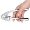 Zinc Alloy 304 Stainless Steel Garlic Press Manual Garlic Crusher Peel Garlic Cloves Mash Garlic Paste Crush Garlic