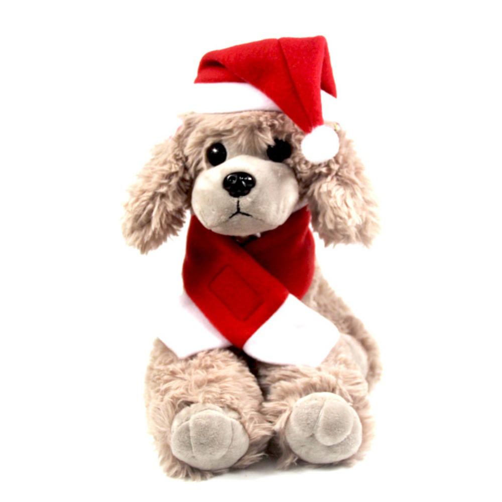 Pet Dog Christmas Scarf Hat Set Soft Santa Cosplay Neck Warmer Red Gift Xmas Pet Costumes Cat Dog Puppy Christmas Clothes