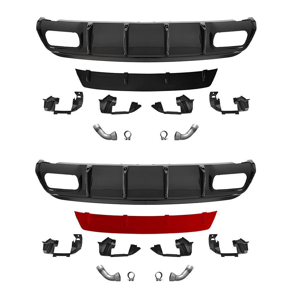 Mercedes-Benz A-Class W176 (13-18) A45 Rear Diffuser Tailpipes Upgrade with Quality Assurance