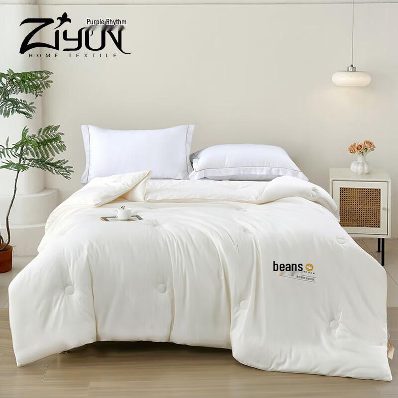 Warm Soybean Fiber Minky Dot Duvet