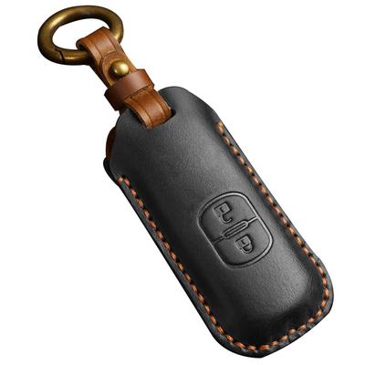 [Kinotaka] MAZDA Smart Key Case for Mazda Cars, Genuine Leather, CX3, CX7, CX8, CX9,