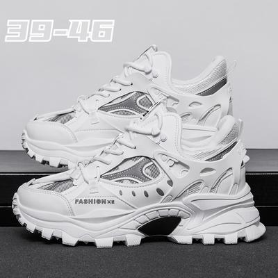 Men Shoes Outdoor Casual Shoes Thick-soled Sneakers Trend All-match Autumn Season Shoes Sports Literary Style 39-46