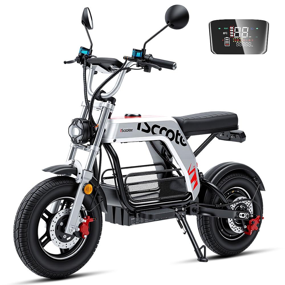 iScooter DX5 Pro Terénní elektrická koloběžka Motor 2000W Baterie 52V20AH Nosnost 150KG Dojezd 100KM Do města EScooter Pro dospělé