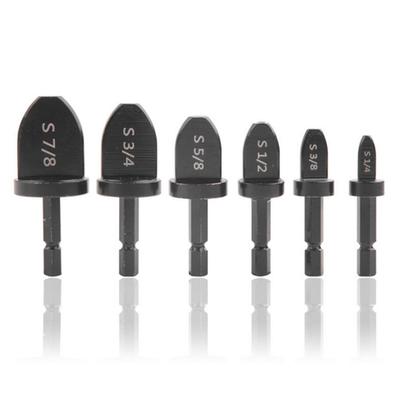 6 pçs expansores de tubo ar condicionado tubo de cobre expansor ferramenta de estampagem broca ferramenta de queima
