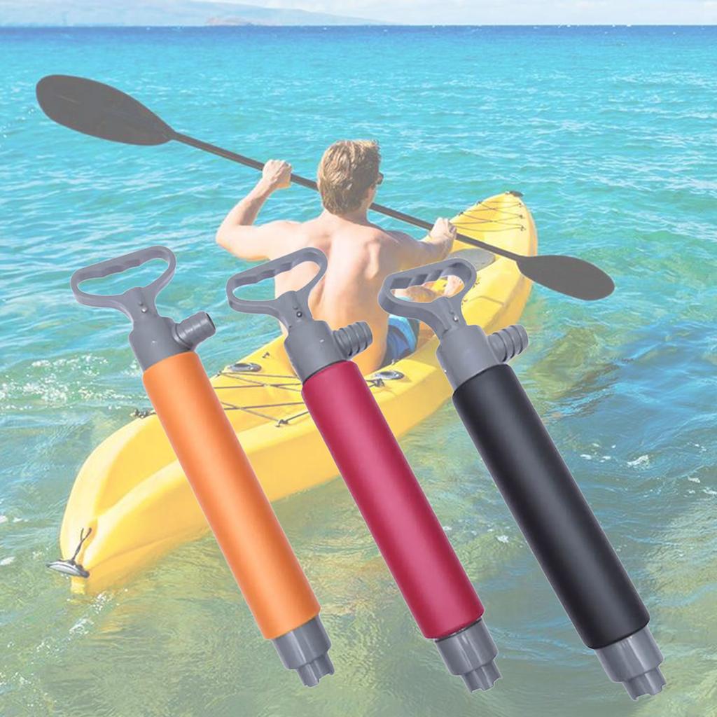 Kayak Hand Pump, Portable Lightweight Kayak Hand Pump Floating Hand Bilge Pump Kayak Bilge Water Pump Canoe Accessories