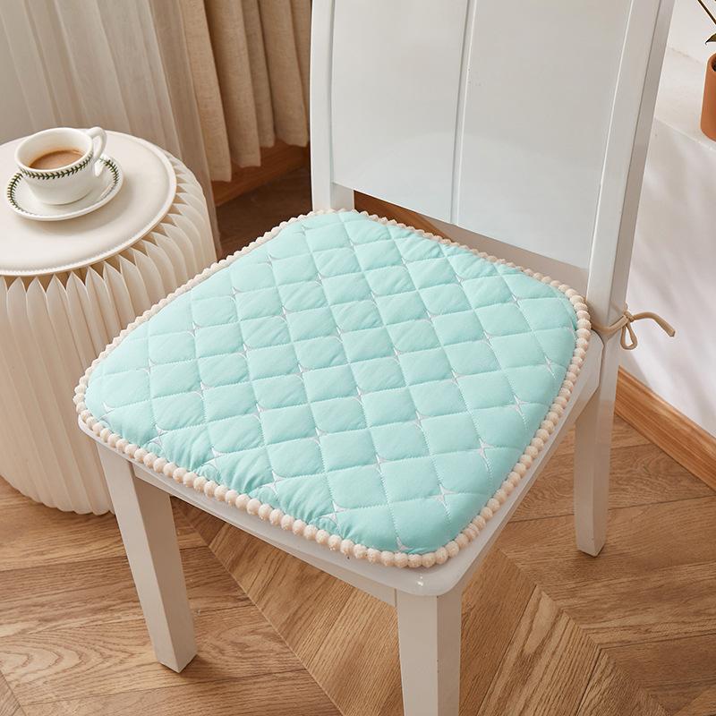 Dining Chair Cushion Thickened Quilted Chair Cushion Rebound Memory Foam Office Stool Cushion Dining Table Cushion