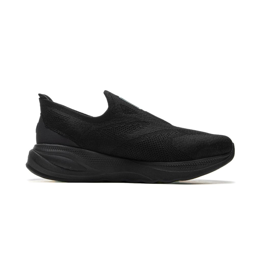 Li Ning SOFT GO 2 KNIT Demping, Slijtvast Lage Casual Schoenen Heren Zwart AGLV017-9