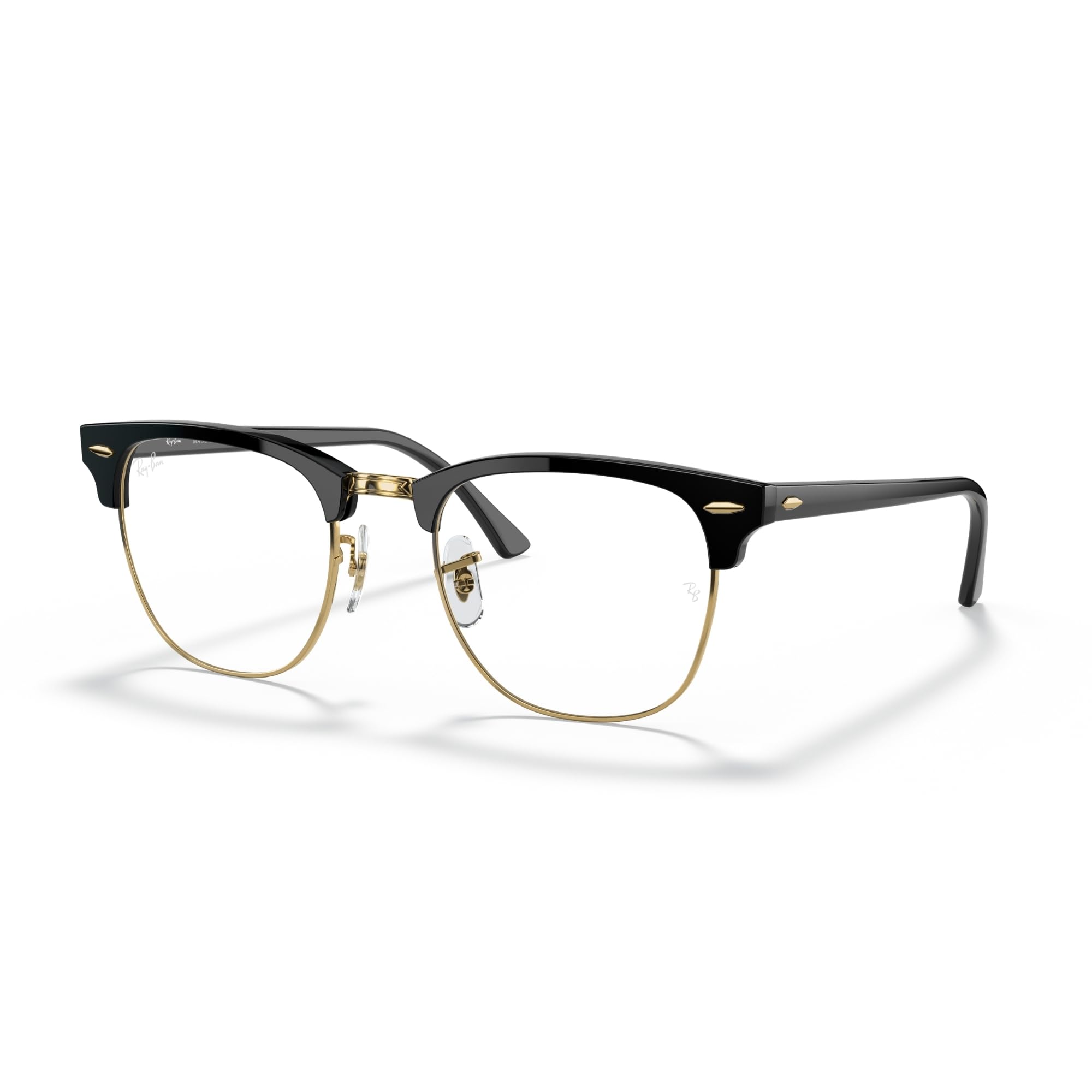RB3016 EVERGLASSES SHINY BLACK WITH LIGHT FILTER sunglasses Ray-Ban CLEAR/BLUE