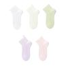 Modal Children's Socks Summer Thin 100% Cotton Mesh Socks Unisex Kids Breathable Antibacterial Odor-Resistant Mid-Calf Socks