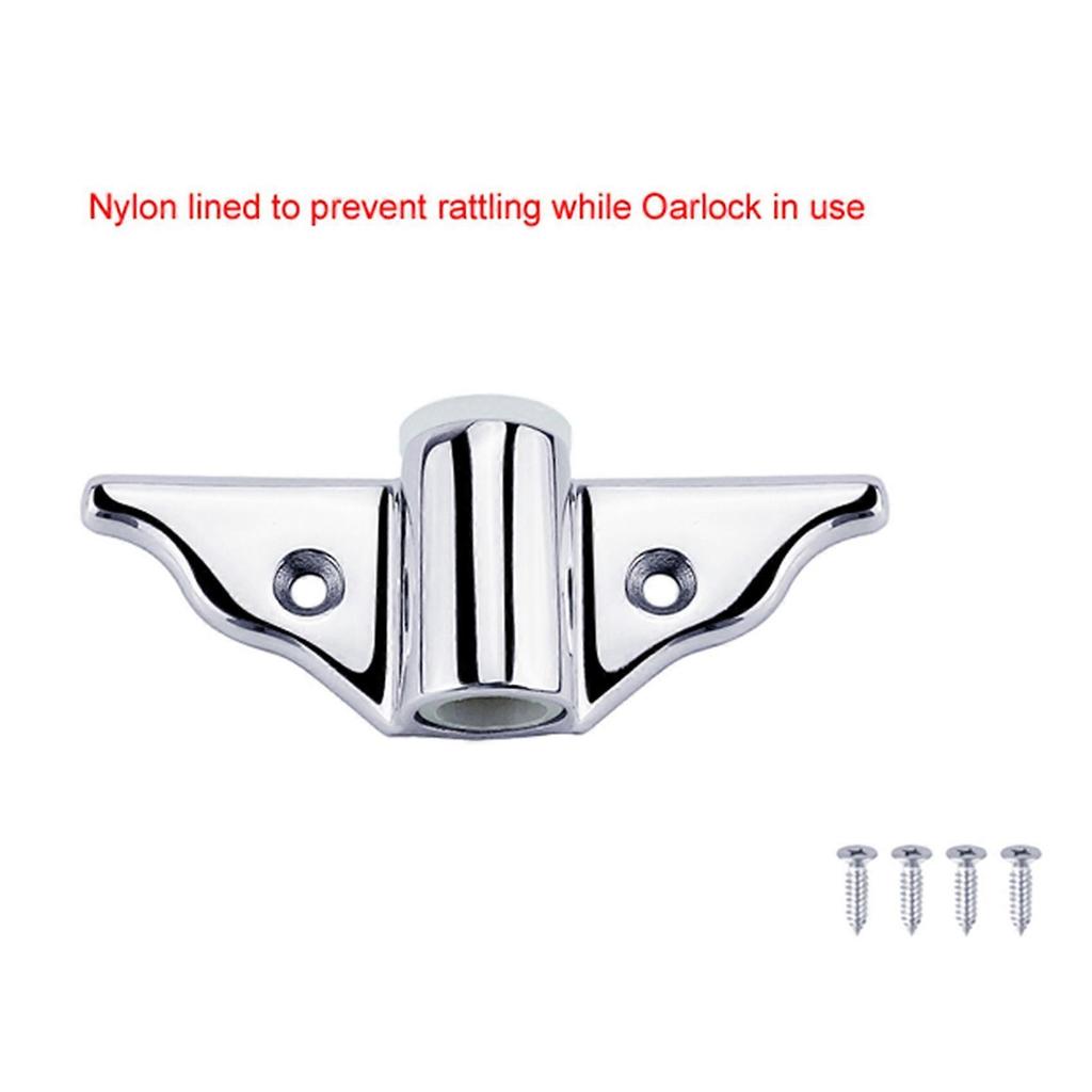 2X Side Mount Rowlock Boat Row Lock Oarlock Support Bracket Oar Sockets Marine Yacht Kayak Canoe Accessories