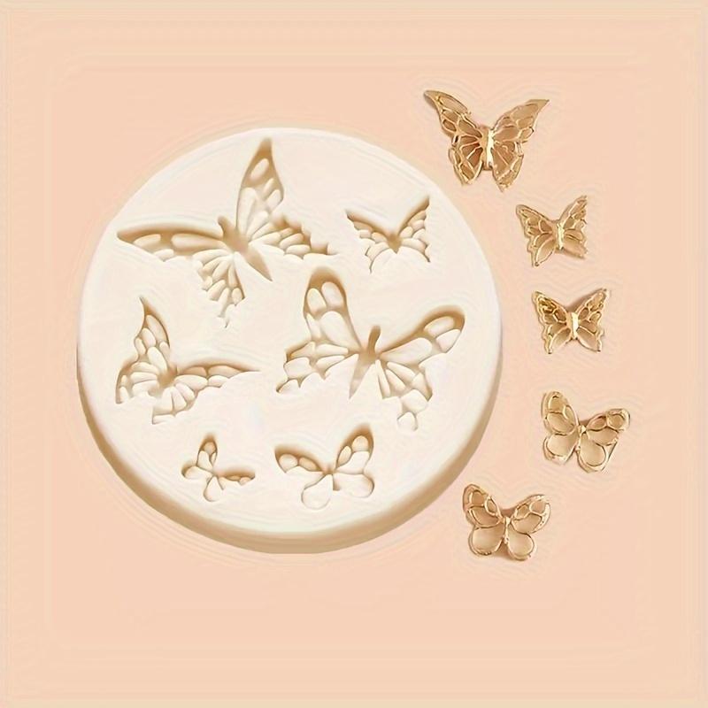 Elegant Lace Butterfly Silicone Mold