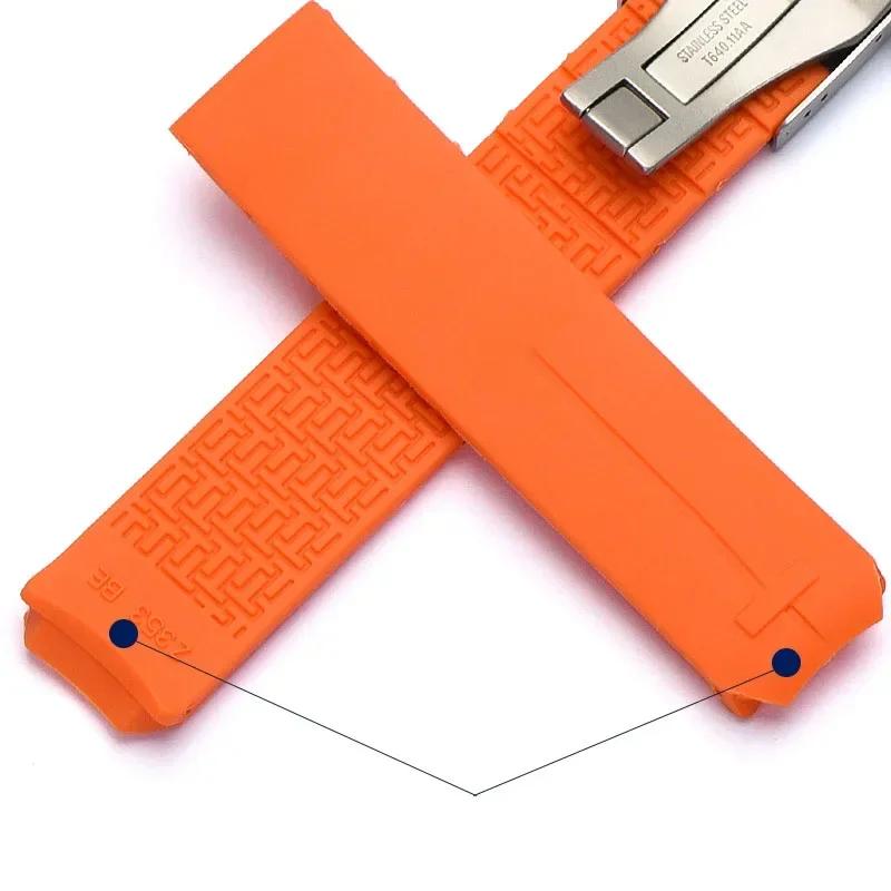 Rubber silicone strap For Tissot 1853 Tengzhi T-Touch original T013 rubber watch band T047T081T33 silicone watch band 20mm 21mm