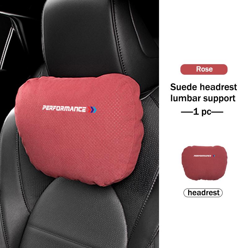 

Car Neck Pillow Seat Headrest Head Lumbar Support Protector Cushion For BMW E91 E92 E93 E60 F10 F30 E39 E36 E87 X3 X5 E70 E46