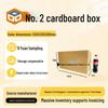 Large Kraft Paper E-commerce Cardboard Box for Postal and Express Shipping