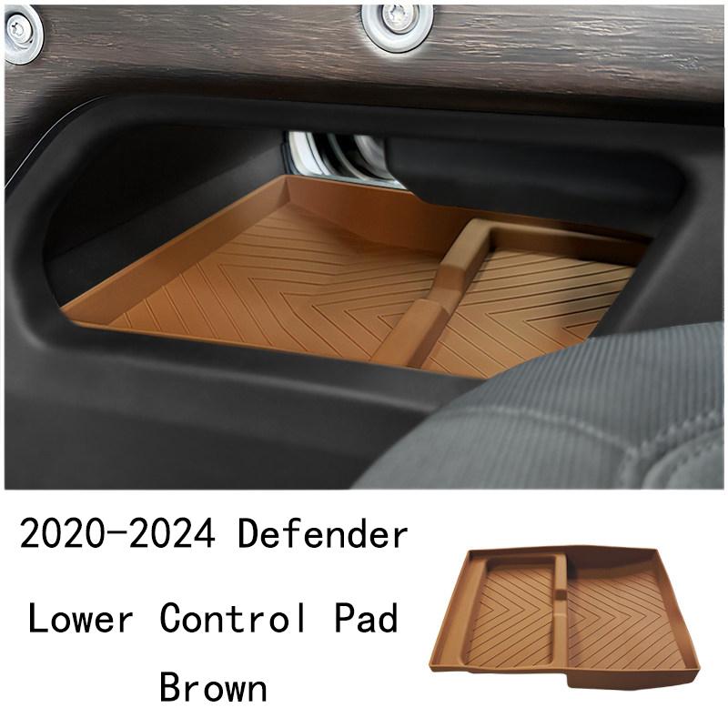 

For 2020-2025 Land Rover Defender 90/110 Central Control Lower Storage Box Car-Specific Silicone Storage Organizer