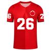 T-shirt Canada Maglia da Calcio 2026 Stampa T-shirt Unisex Streetwear Scollo a V Estiva Manica Corta