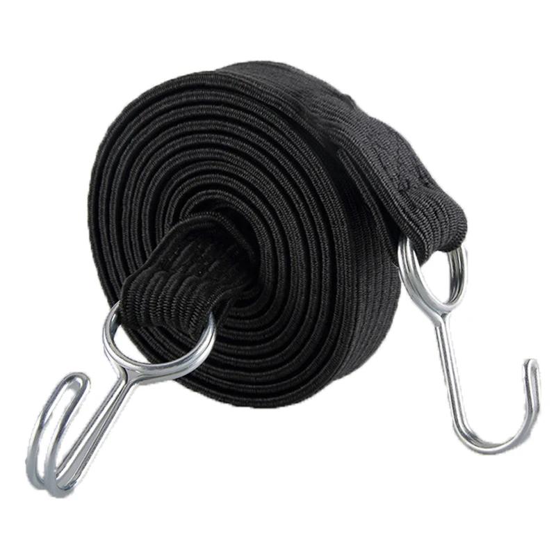 Correa elástica para equipaje de motocicleta de 30 mm, correa de goma para equipaje, correas de amarre elásticas, banda ajustable con ganchos, accesorios para motocicleta