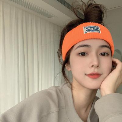 On the Moment Signature Label Hairband C5 Orange