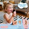 Video Walkie Talkies for Kids 2 Pack Rechargeable Toddler Toys for Indoor Camping Travel Birthday Gfits for Kids Ages 3-12