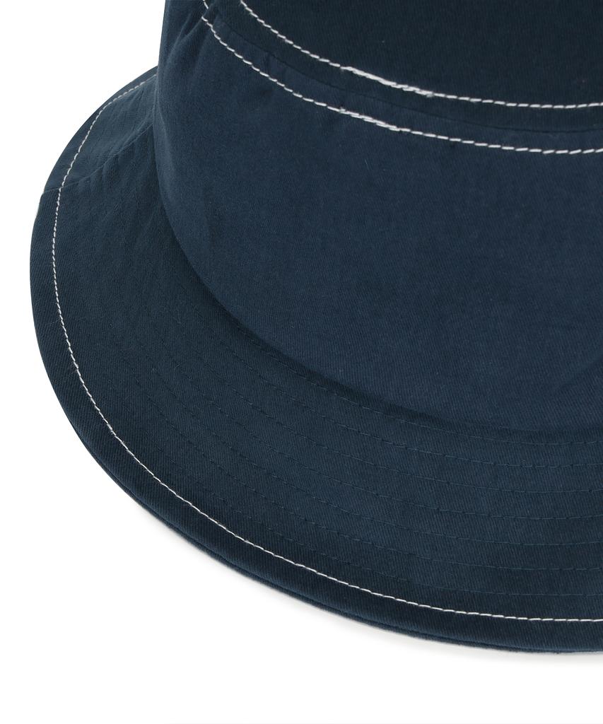 COLUMBIA UNIVERSITY 1754 Classic Logo Bucket Hat Crown Navy