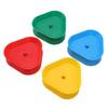 Triangle Shaped Cards Playing Holder 4 Colors Round Edge Spring Design Poker Holder for Adults Children