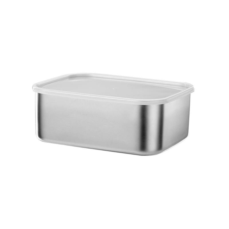 Durable 304 Stainless Steel Heated Food Container Convenient Lunch Box for Healthy Eating at Office, School, or Outdoors