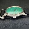 VINTAGE FAVRE LEUBA TWIN POWER 253 HAND-WINDING SWISS MENS GREEN WATCH A702048-5 R208-a702048
