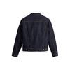 Levis Solid Color Square Neck Single Breasted Long Sleeve Jacket Men jackets Dark-Blue A5883-0000