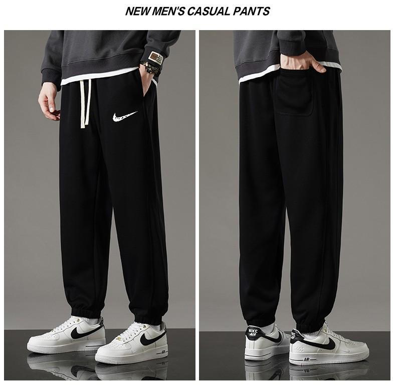 Pantaloni de trening la modă căptușiți cu fleece pentru bărbați și femei 2025: Pantaloni casual sport de exterior pentru toamnă/iarnă