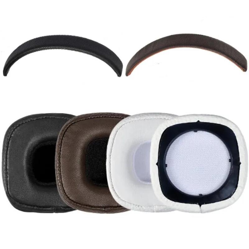 YAYINCC Replacement Protein Leather Ear Pads Cushions for Marshall Major 3/Major III Headphones, Earpads Headband Repair Parts