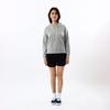 Champion Basic Long Sleeve Fleece Hoodie with Embroidered Oxford Size XL Women's Logo, Gray, (CW-Y107)