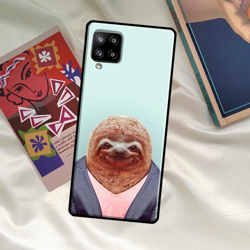 Funny Sloth Case For Samsung Galaxy A56 A36 A06 A13 A53 A32 A12 A22 A52 A35 A26 A16 A55 A15 A54 A34 A14