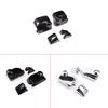 NEW ! ! ! For Toyota FJ Cruiser 2007-2025 ABS Carbon Fiber/Silver Car Exterior Mirror Cover Decorative Sticker Auto Accessories