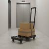 Foldable Transport Cart Thickened Iron Frame Rolling Hand Truck Multipurpose