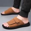 Summer Men Flip-flops Sandals Casual Lightweight Business Indoor Brand Slippers Outdoor Beach Shoes Men Sizes 38-48