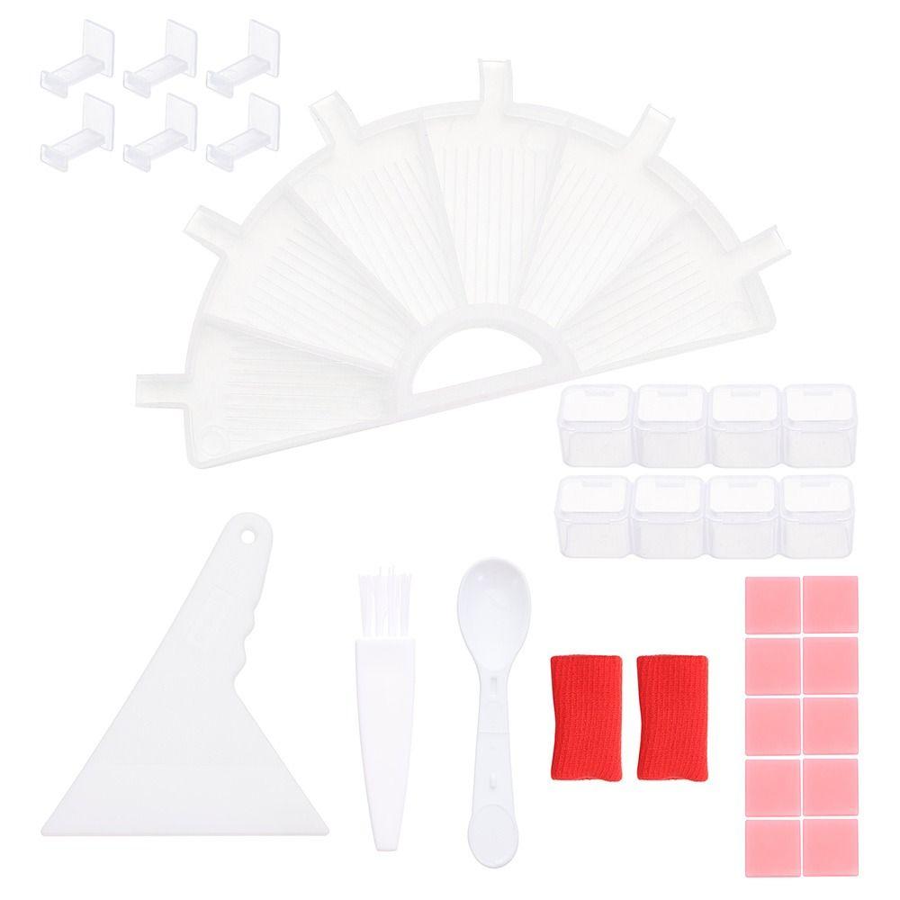 

Лоток для хранения бисера, лоток для алмазной живописи, органайзер, инструмент для алмазной живописи, держатель для нескольких лодок