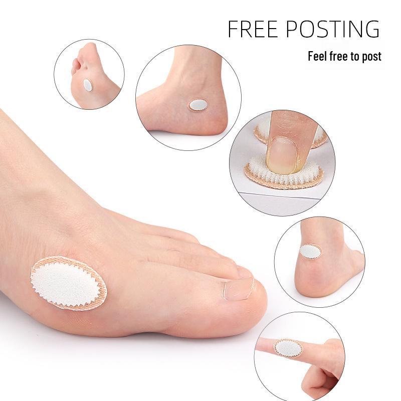 Oval Foam Eye & Foot Patch - Soft Anti-Abrasion, Blister Prevention for High Heel Comfort