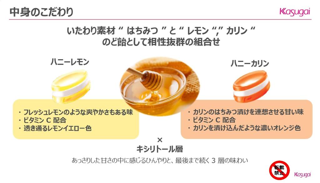 Kasugai Seika Xyli Crystal Honey Assorted Throat 63g X 6 Bags Lozenges,