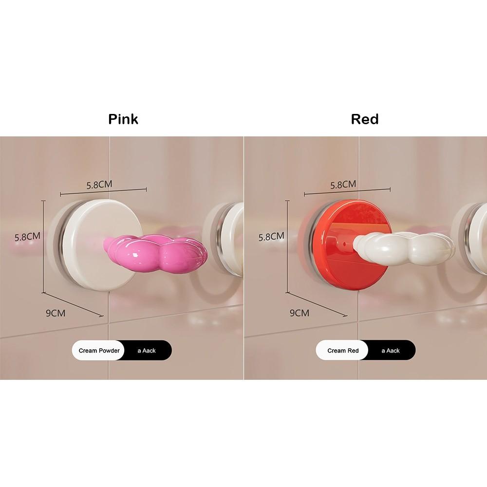 No Punching Shower Suction Hooks Suction Cup Robes Hooks Durable Load-Bearing Hooks  Towel Hanging